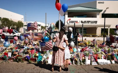 Man arrested for trampling Charlie Kirk memorial in Phoenix, spotted in same shirt as assassin oan