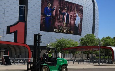 Armed man at Kirk memorial venue charged with impersonating law enforcement oan