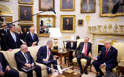 Trump holds meeting with Turkish President Erdogan, urges Ankara to stop purchasing Russian oil oan