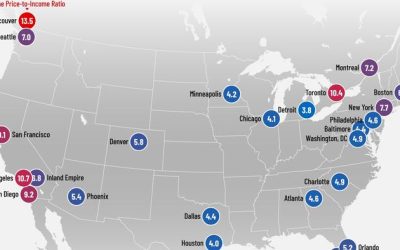 Mapping Housing (Un)Affordability Across North America