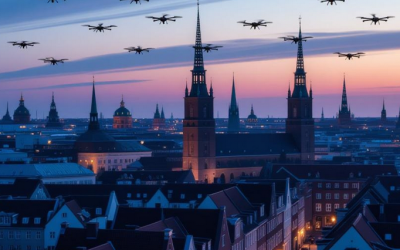 Russia Blamed as 500 Drones Rattle Denmark