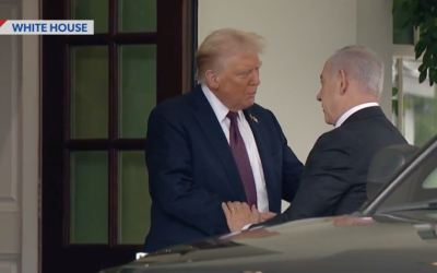 Trump Greets Bibi: ‘Very Confident’ of Peace in Gaza