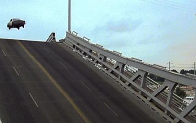 Carjacking Suspect Jumps Over Open Drawbridge To Escape Police