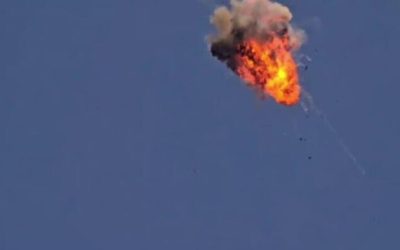Watch: Drone Erupts Over Israel’s Southern Airport, Now Under Repeat Attack