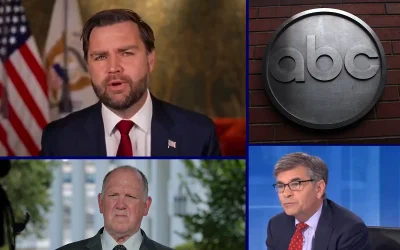 ABC’s Stephanopoulos cuts off Vance, ends live interview during clash over alleged bribery scandal oan
