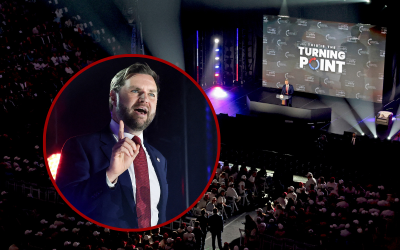Vance delivers unscripted speech and Q&A to crowd of 10K in memory of beloved TPUSA founder Charlie Kirk oan