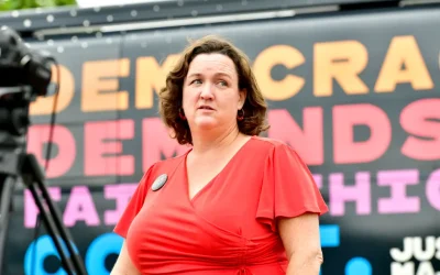 Democrat California governor candidate Katie Porter threatens to walk out of interview in viral video oan