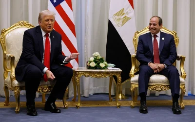 Trump arrives in Egypt to attend the international ‘Summit for Peace’ oan