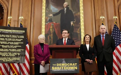 Johnson slams Senate Dems over shutdown oan