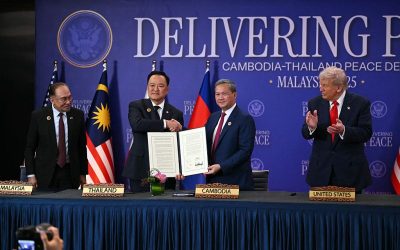 Trump signs trade deals, oversees peace deal with Southeast Asian partners oan