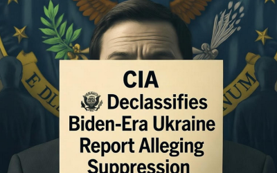 CIA Declassifies Biden-Era Ukraine Report Alleging Suppression of Damaging Intel