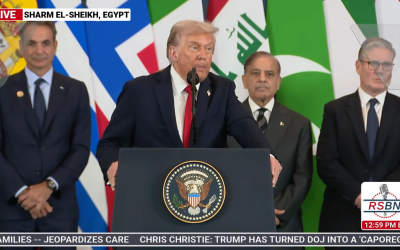 WATCH: President Trump Delivers Remarks at the ‘Peace in the Middle East’ Event – 10/13-25