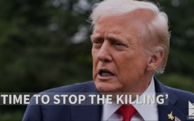 Trump Tells Ukraine, Russia to ‘Stop Where They Are’