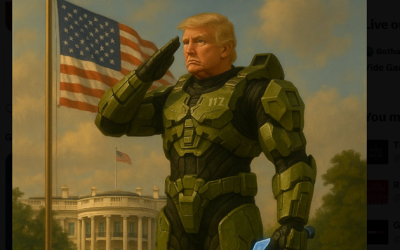 Leftists Rage After GameStop And White House Post Trump Halo Memes