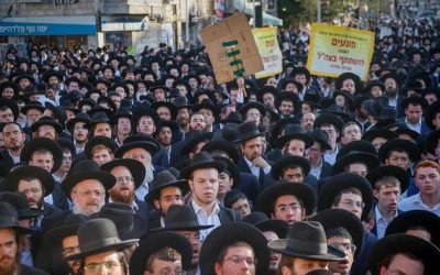 Massive Ultra-Orthodox Rally In Israel Protests Arrest Of Draft Dodgers