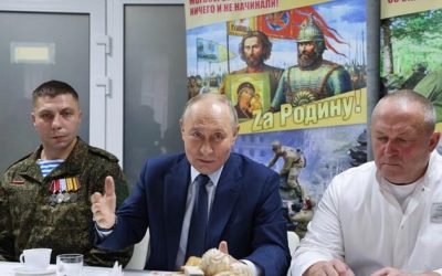 Putin Invites Journalists To Watch ‘Thousands Of Trapped Ukrainian Troops’ In Encircled Zone