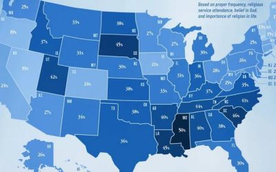 These Are The Most Religious States In America