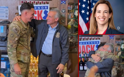 N.J. GOP gubernatorial hopeful Jack Ciattarelli’s Army Capt. son surprises him with visit on state’s election eve oan