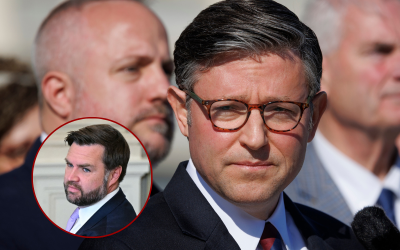 Johnson stresses that Tuesday’s Democrat election wins are ‘not indicative of what’s to come’ while VP Vance shares message of his own