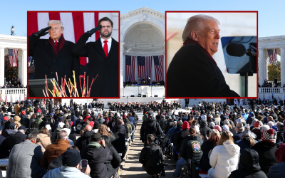 Trump celebrates Veterans Day, proclaims day will also now be known as ‘Victory Day for World War I’ in Arlington speech