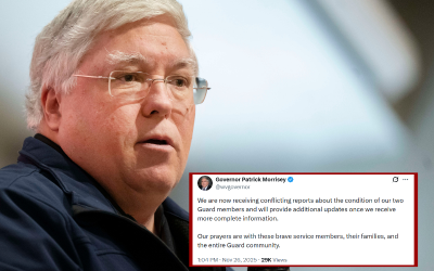 W. Va. Gov. retracts statement announcing National Guard Troops’ deaths in D.C. shooting oan