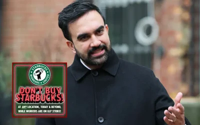 NYC Mayor-elect Mamdani calls for Starbucks boycott amid nationwide workers strike oan