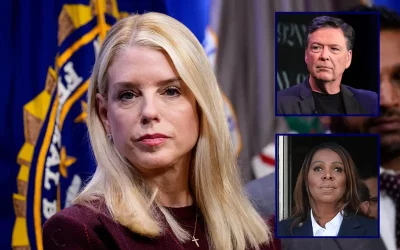 Bondi set to appeal dismissals of James Comey’s and Letitia James’ criminal cases oan