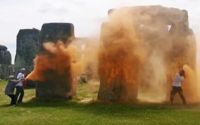 Climate Activists Who Vandalized Stonehenge Acquitted And Set Free