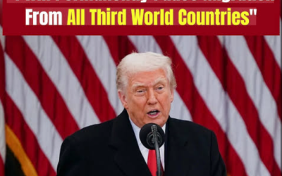 “I will permanently pause migration from all Third World Countries