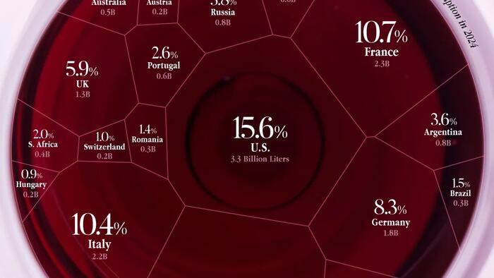 Which Countries Drink The Most Wine?