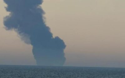 Sanctioned Russia-Bound Oil Tanker At Risk Of Sinking After Mine Strike