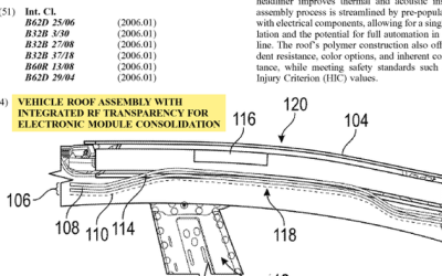 New Patent Signals Tesla Could Integrate Starlink Dish Into Vehicle Moonroof