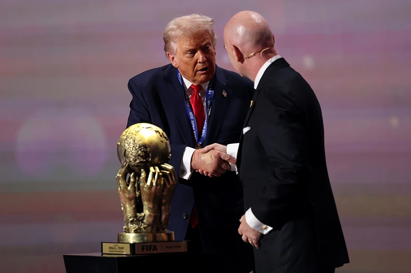 President Trump awarded the FIFA Peace Prize ahead of 2026 World Cup oan