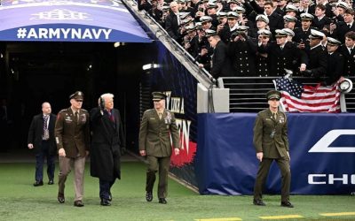 Trump kicks off 126th annual Army-Navy football game oan