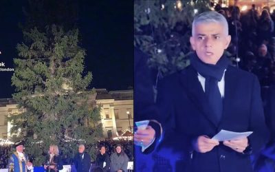 Once Again, London Has The Most Pathetic Christmas Tree On The Planet