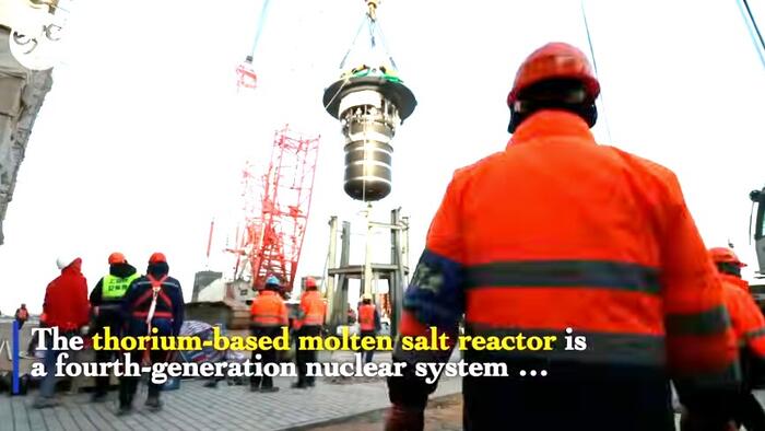 China Successfully Operates World’s First Thorium Molten Salt Reactor