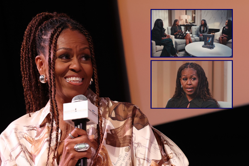 Michelle Obama faces criticism over remarks on race-based designer preferences in resurfaced clip oan