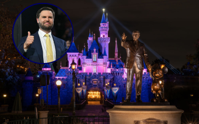 Man arrested on federal charges for pipe bomb and death threats ahead of Vance’s Disneyland visit oan