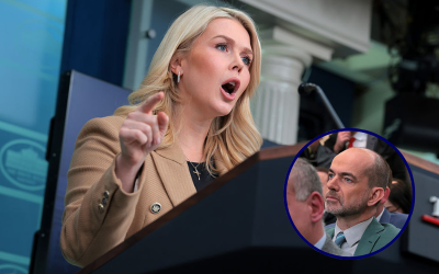 Leavitt pushes back against journalist over ICE shooting — ‘You are a left-wing hack’ oan