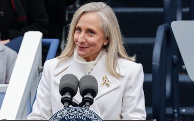 Abigail Spanberger sworn in as first female governor of Virginia oan