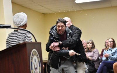 55-year-old man who sprayed Rep. Omar with ‘unknown liquid’ during town hall meeting arrested for assault oan