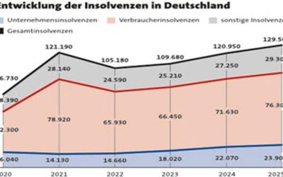 Germany’s Banking Sector Faces Growing Crisis Amid Record Insolvencies