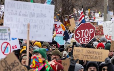 “We Won’t Stop Until Heads Drop Like In 1793”: Tens Of Thousands Take To Streets Of Minneapolis After ICE Shooting