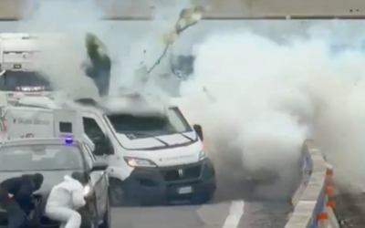“Italian Job” Style Armored Truck Heist Caught On Video In Italy