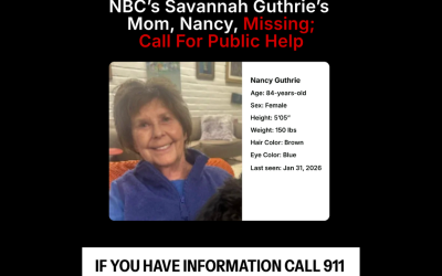 News outlets report receiving possible ransom note in Nancy Guthrie case oan