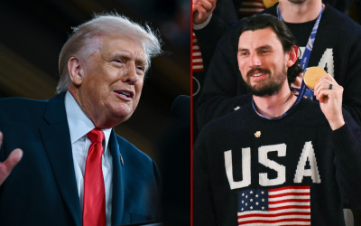 Trump announces Medal of Freedom for USA Olympic hockey goalie Connor Hellebuyck oan