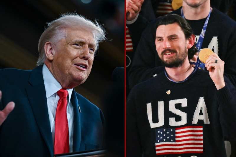 Trump announces Medal of Freedom for USA Olympic hockey goalie Connor Hellebuyck oan