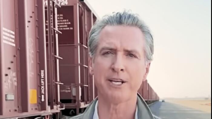 Newsom’s ‘Train To Nowhere’: Californians Burn Billions For Political Boondoggle