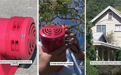 Leftists Install Unauthorized Sirens Across LA To Warn Illegals Of ICE Raids