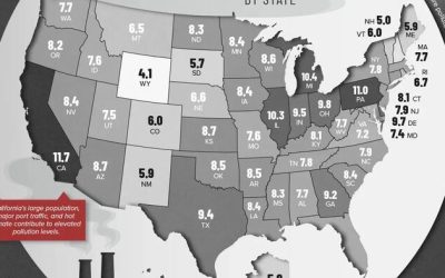 California Ranks Worst State For Air Quality, Wyoming Cleanest